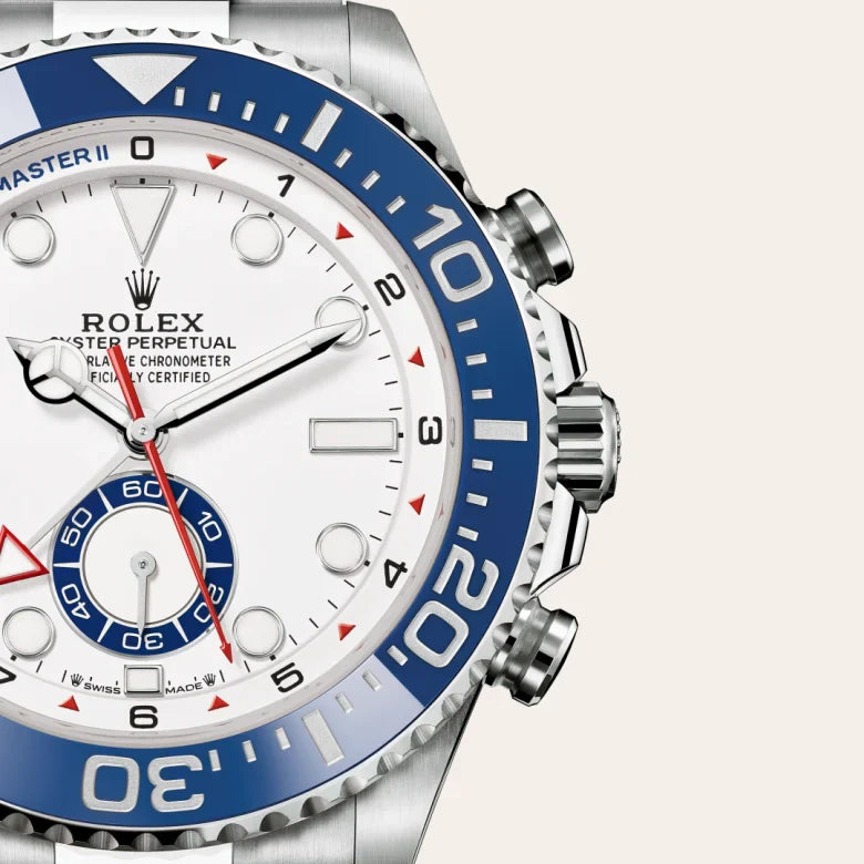 rolex Yacht-Master II in Oystersteel, M126680-0001 - Henne Jewelers