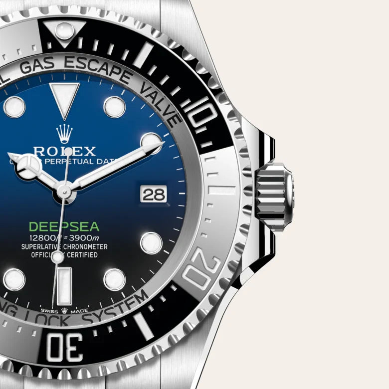 rolex Deepsea in Oystersteel, M136660-0005 - Henne Jewelers
