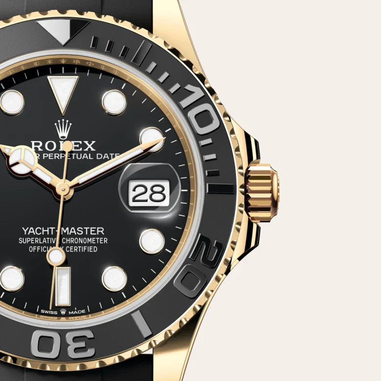 rolex Yacht-Master in 18 kt yellow gold, M226658-0001 - Henne Jewelers
