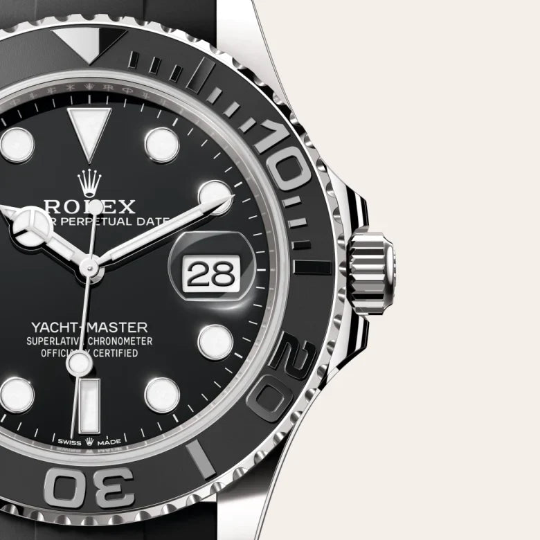 rolex Yacht-Master in 18 kt white gold, M226659-0002 - Henne Jewelers