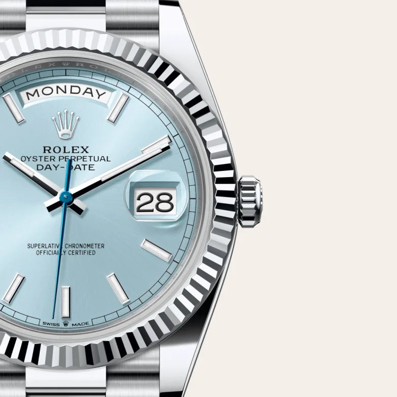 rolex Day-Date in Platinum, M228236-0018 - Henne Jewelers