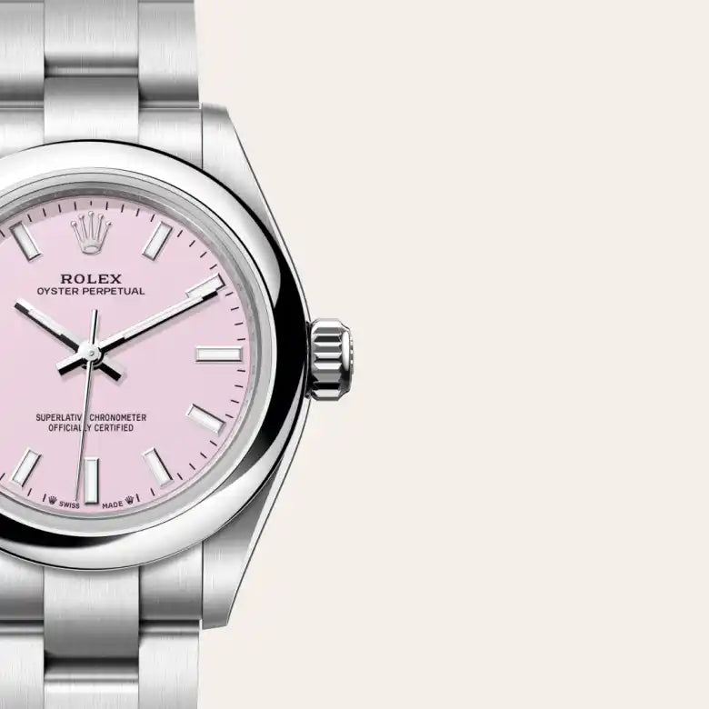 rolex Oyster Perpetual in Oystersteel, M276200-0009 - Henne Jewelers
