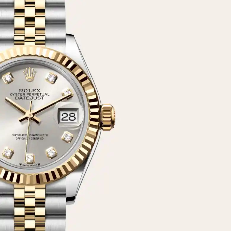 rolex Lady-Datejust in Yellow Rolesor - combination of Oystersteel and yellow gold, M279173-0007 - Henne Jewelers