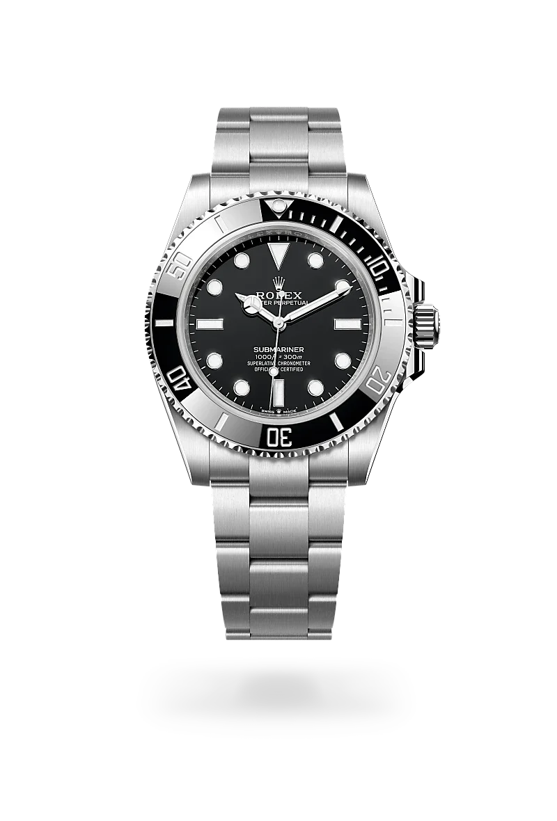 rolex Submariner in Oystersteel, M124060-0001 - Henne Jewelers