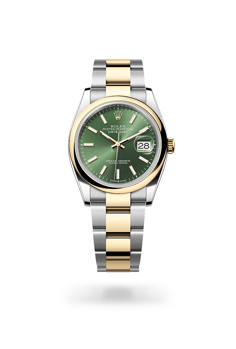 rolex Datejust in Yellow Rolesor - combination of Oystersteel and yellow gold, M126203-0058 - Henne Jewelers