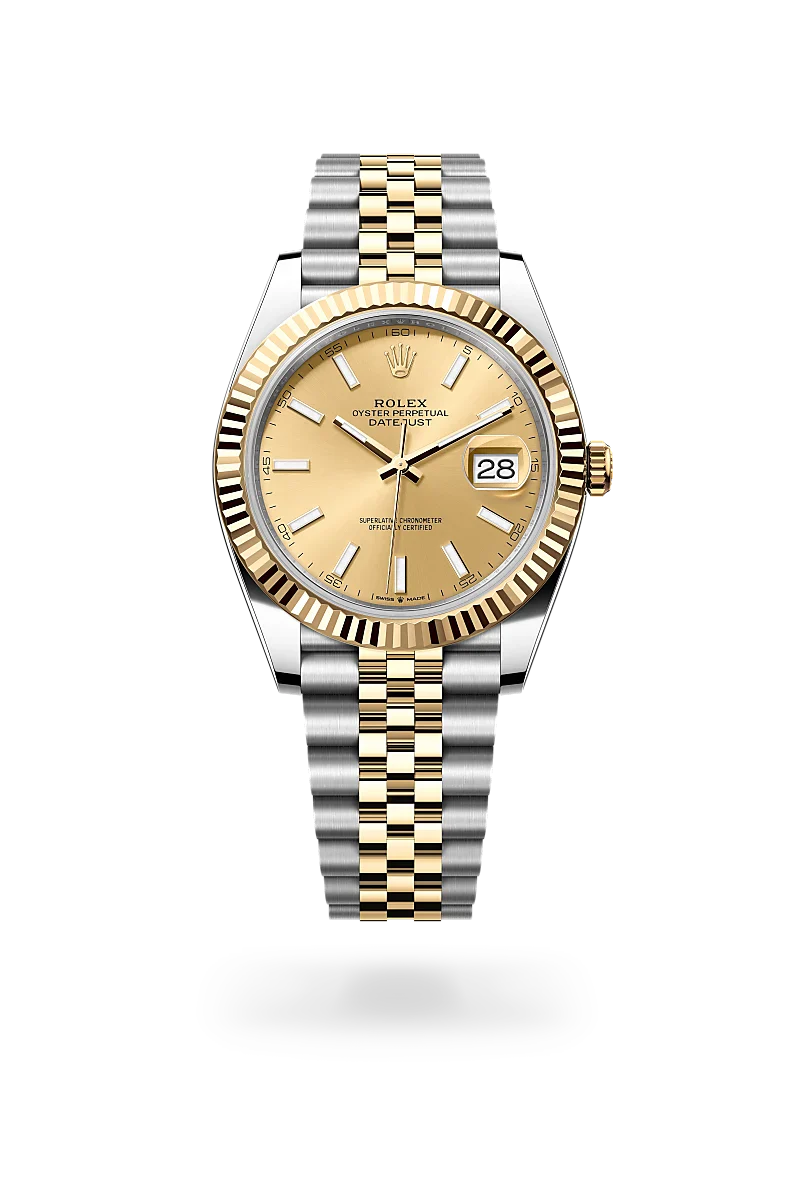 rolex Datejust in Yellow Rolesor - combination of Oystersteel and yellow gold, M126333-0010 - Henne Jewelers