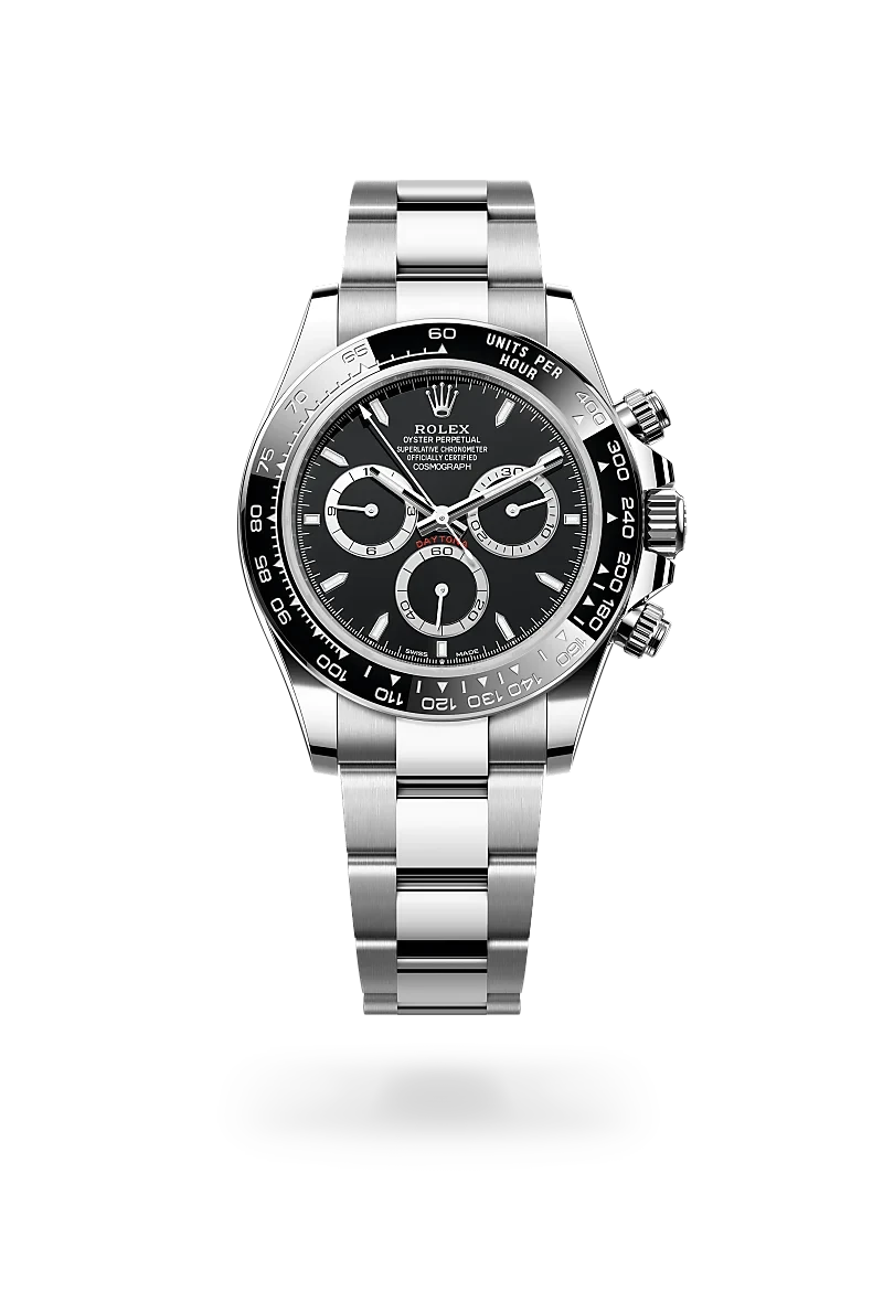 rolex cosmograph daytona in oystersteel, M126500LN-0002 - henne jewelers
