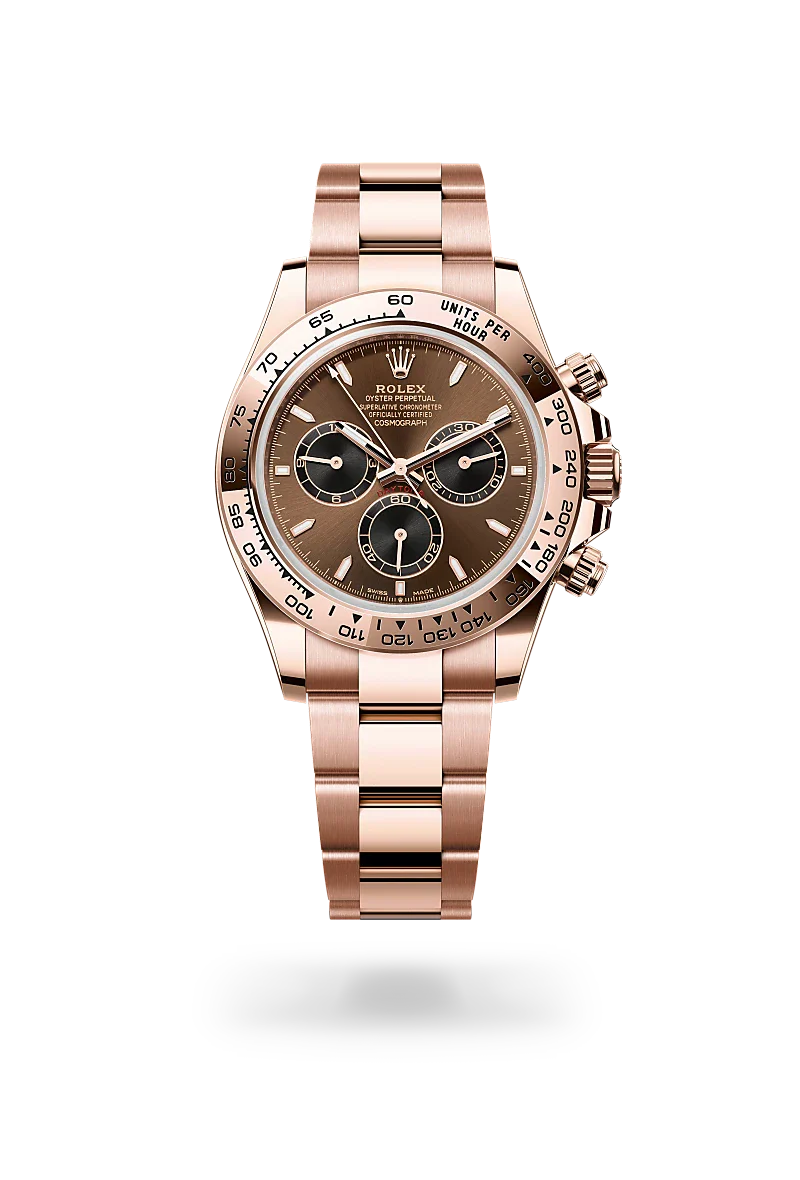 rolex Cosmograph Daytona in 18 kt Everose gold, M126505-0005 - Henne Jewelers
