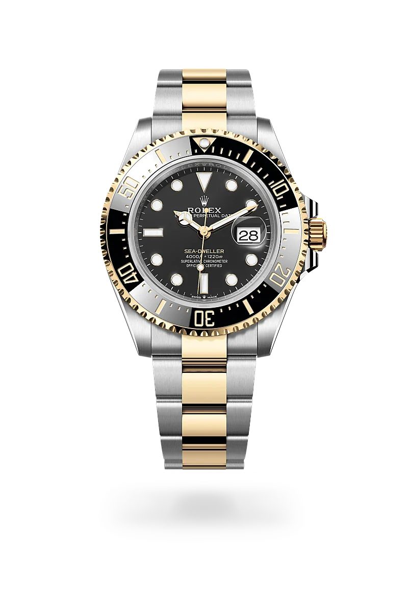 rolex Sea-Dweller in Yellow Rolesor - combination of Oystersteel and yellow gold, M126603-0001 - Henne Jewelers