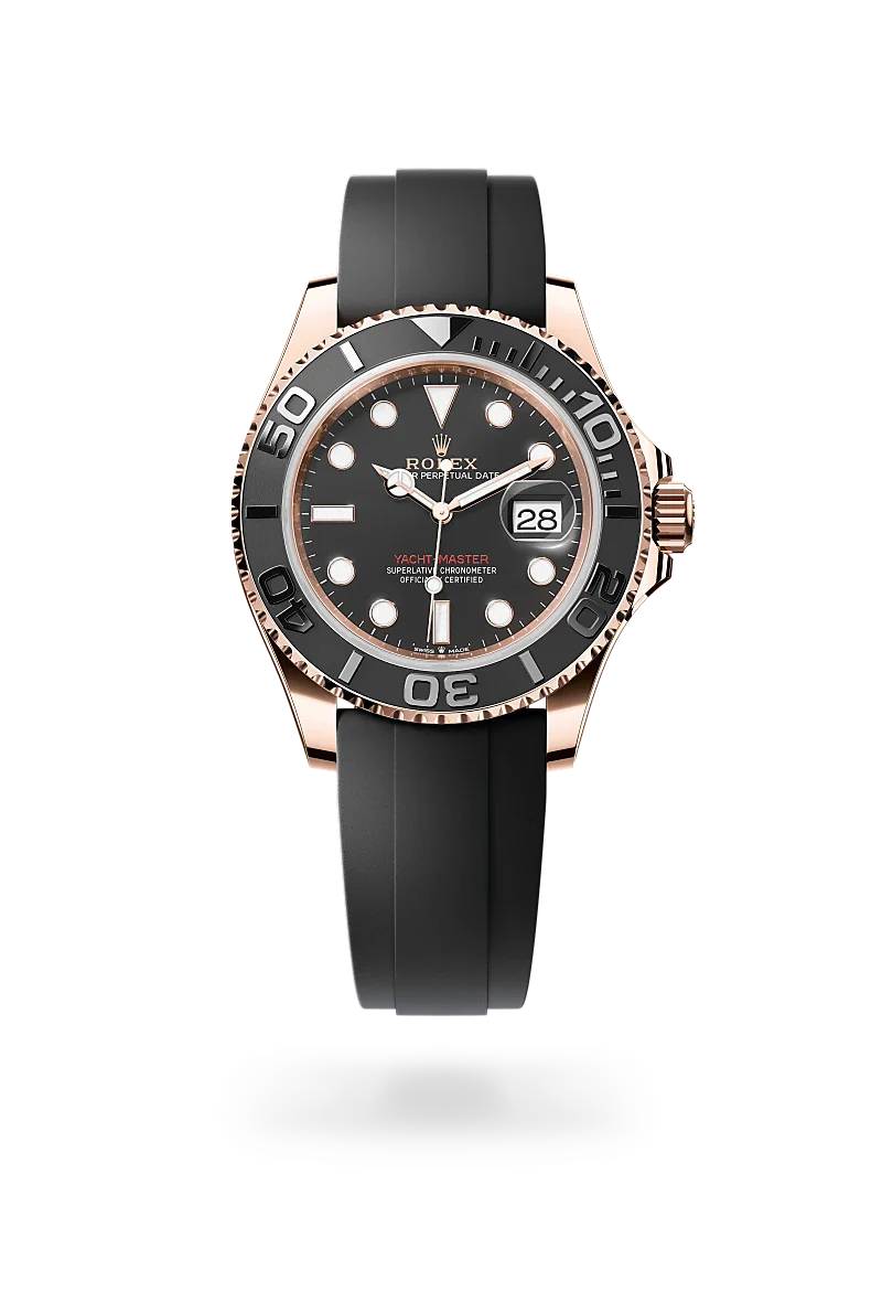 rolex Yacht-Master in 18 kt Everose gold, M126655-0002 - Henne Jewelers