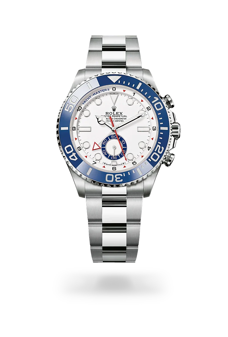 rolex Yacht-Master II in Oystersteel, M126680-0001 - Henne Jewelers