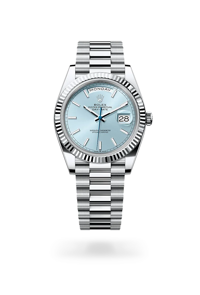 rolex Day-Date in Platinum, M228236-0018 - Henne Jewelers
