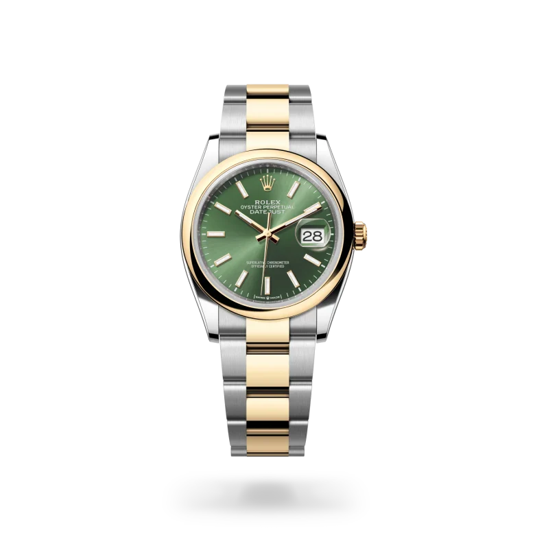 rolex Datejust in Yellow Rolesor - combination of Oystersteel and yellow gold, M126203-0058 - Henne Jewelers