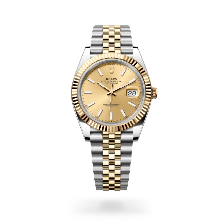 rolex Datejust in Yellow Rolesor - combination of Oystersteel and yellow gold, M126333-0010 - Henne Jewelers