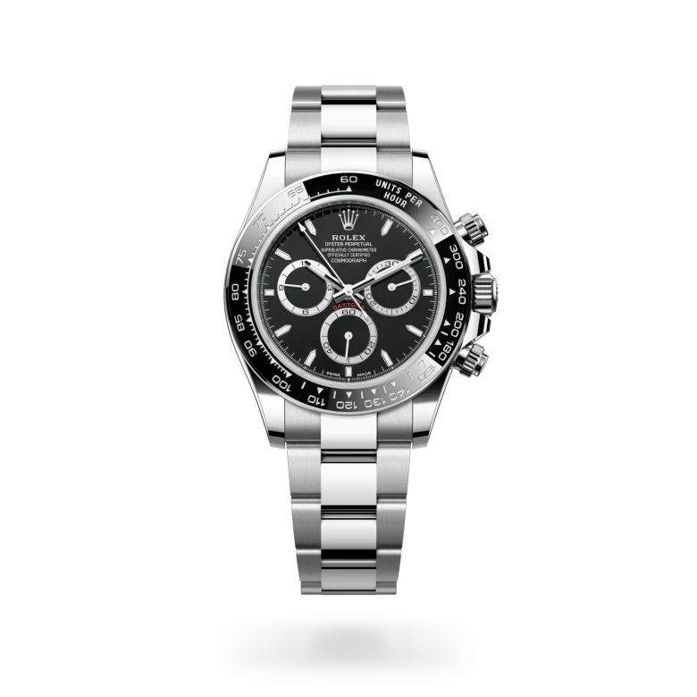 rolex cosmograph daytona in oystersteel, M126500LN-0002 - henne jewelers
