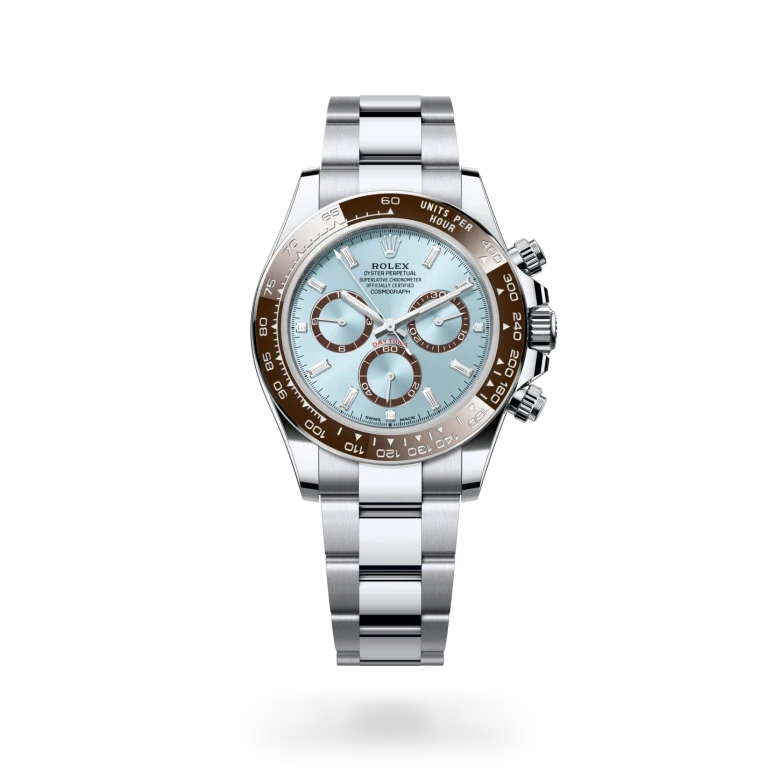 rolex cosmograph daytona in platinum, M126506-0002 - henne jewelers