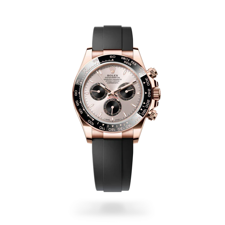 rolex Cosmograph Daytona in 18 kt Everose gold, M126515LN-0006 - Henne Jewelers