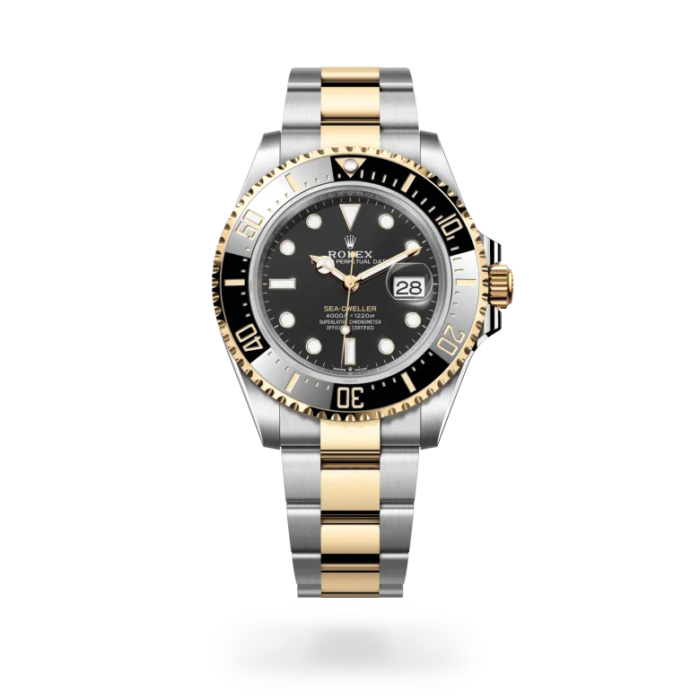 rolex Sea-Dweller in Yellow Rolesor - combination of Oystersteel and yellow gold, M126603-0001 - Henne Jewelers