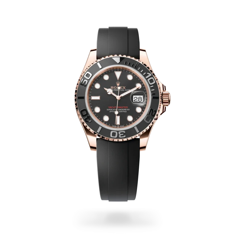 rolex Yacht-Master in 18 kt Everose gold, M126655-0002 - Henne Jewelers