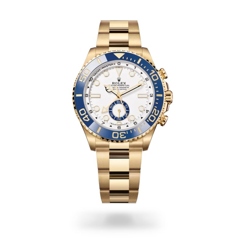 rolex Yacht-Master II in 18 kt yellow gold, M126688-0001 - Henne Jewelers