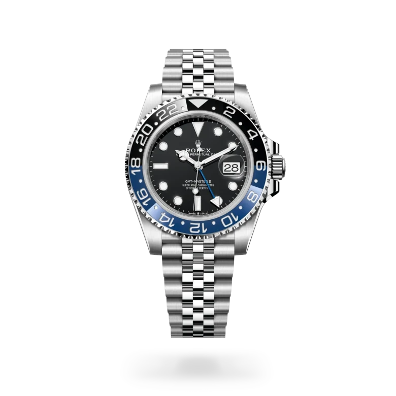 rolex gmt-master ii in oystersteel, M126710BLNR-0002 - henne jewelers
