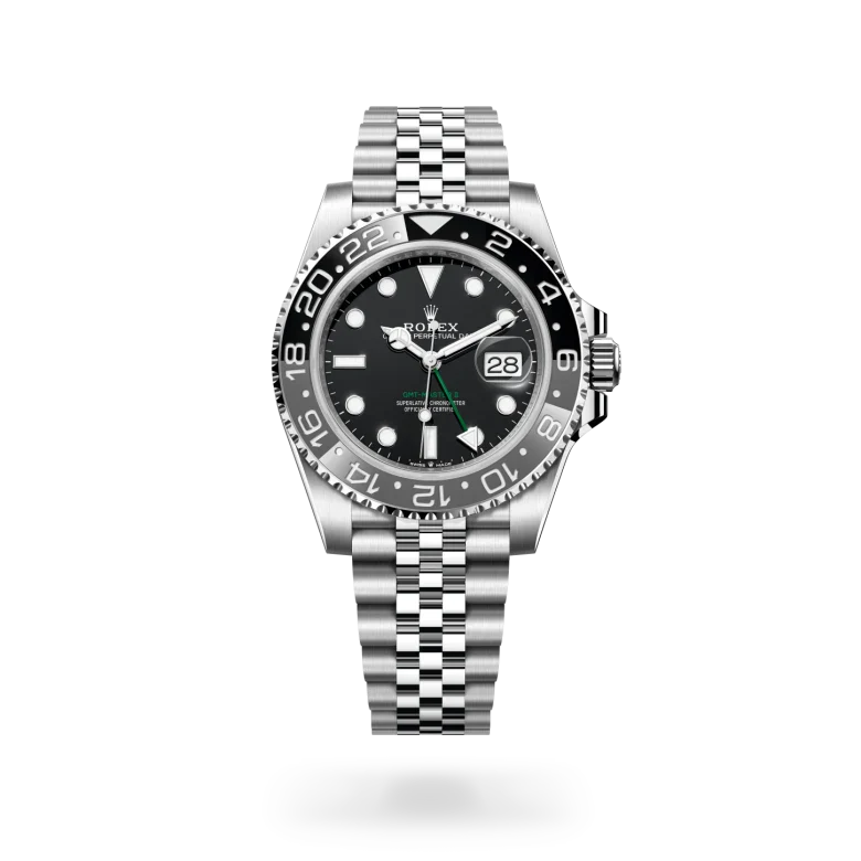 rolex GMT-Master II in Oystersteel, M126710GRNR-0003 - Henne Jewelers