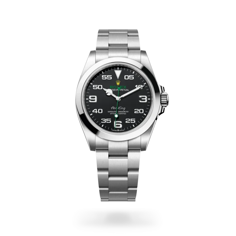 rolex Air-King in Oystersteel, M126900-0001 - Henne Jewelers