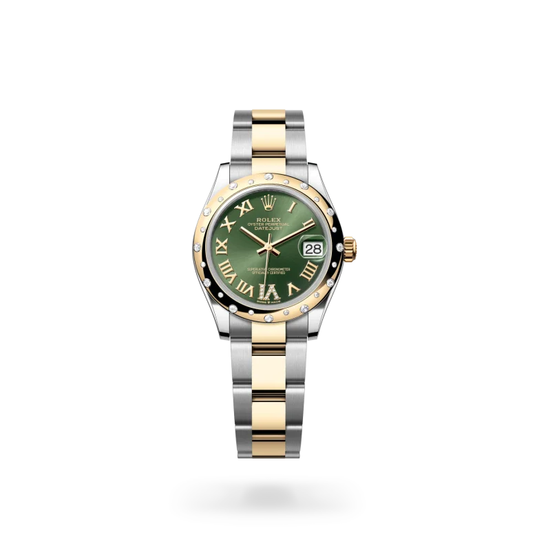 rolex Datejust in Yellow Rolesor - combination of Oystersteel and yellow gold, M278343RBR-0015 - Henne Jewelers