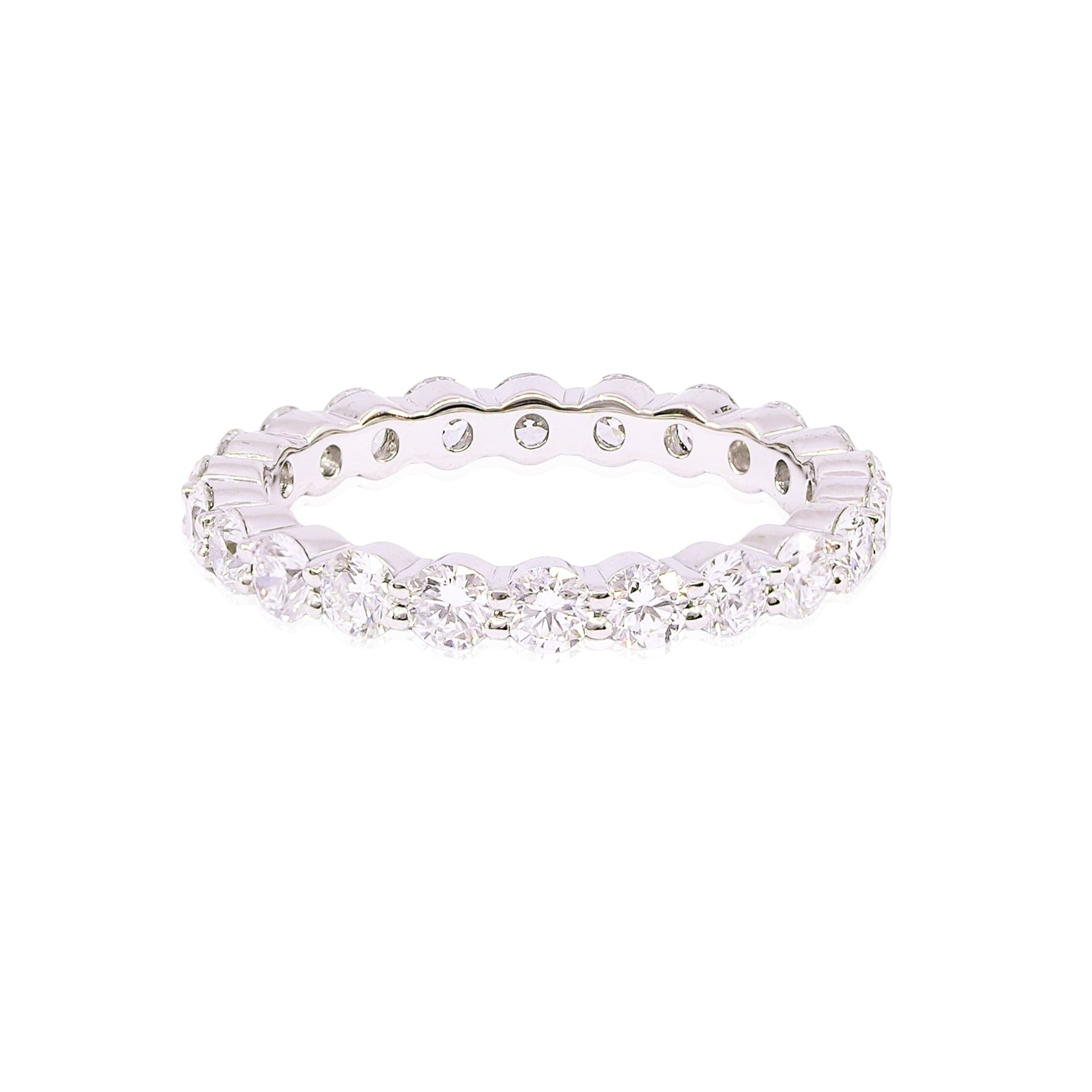 PLATINUM DIAMOND ETERNITY BAND - 1.50CTW  209-14208