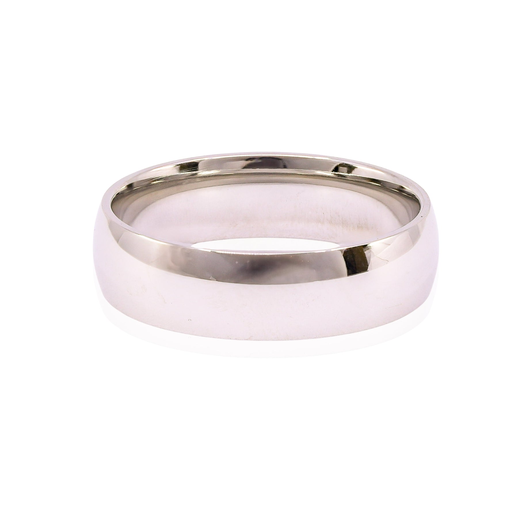 PLATINUM 6MM COMFORT FIT WEDDING BAND