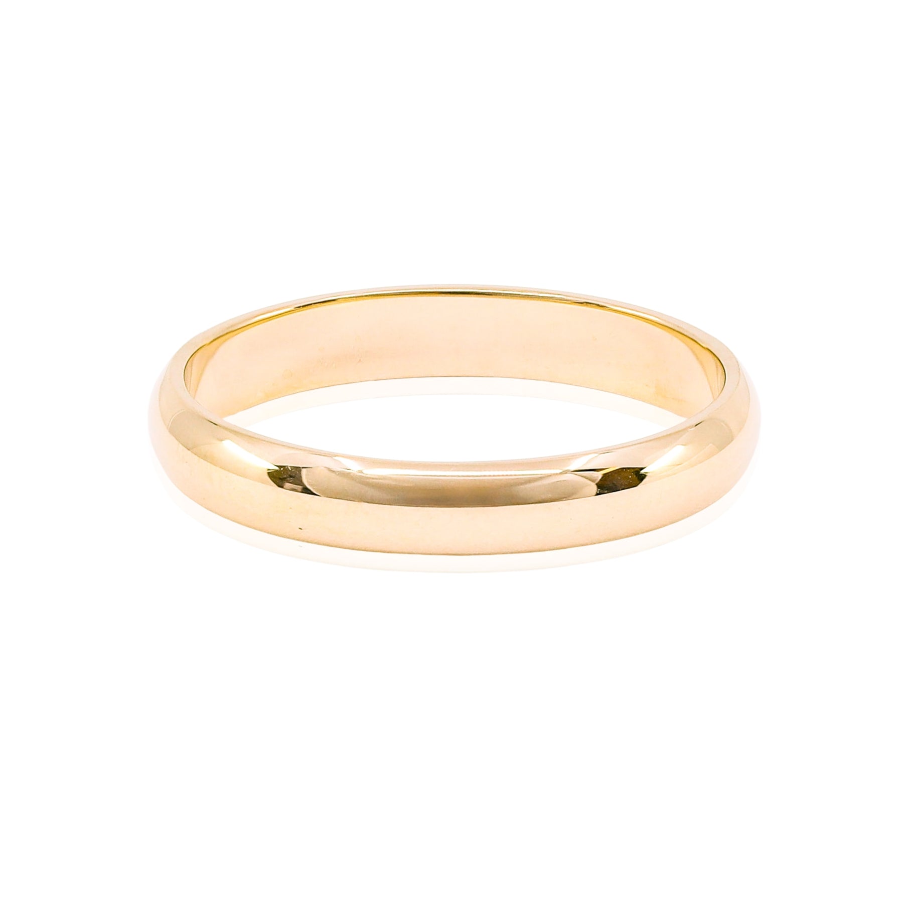 14K YELLOW GOLD 3MM WEDDING BAND