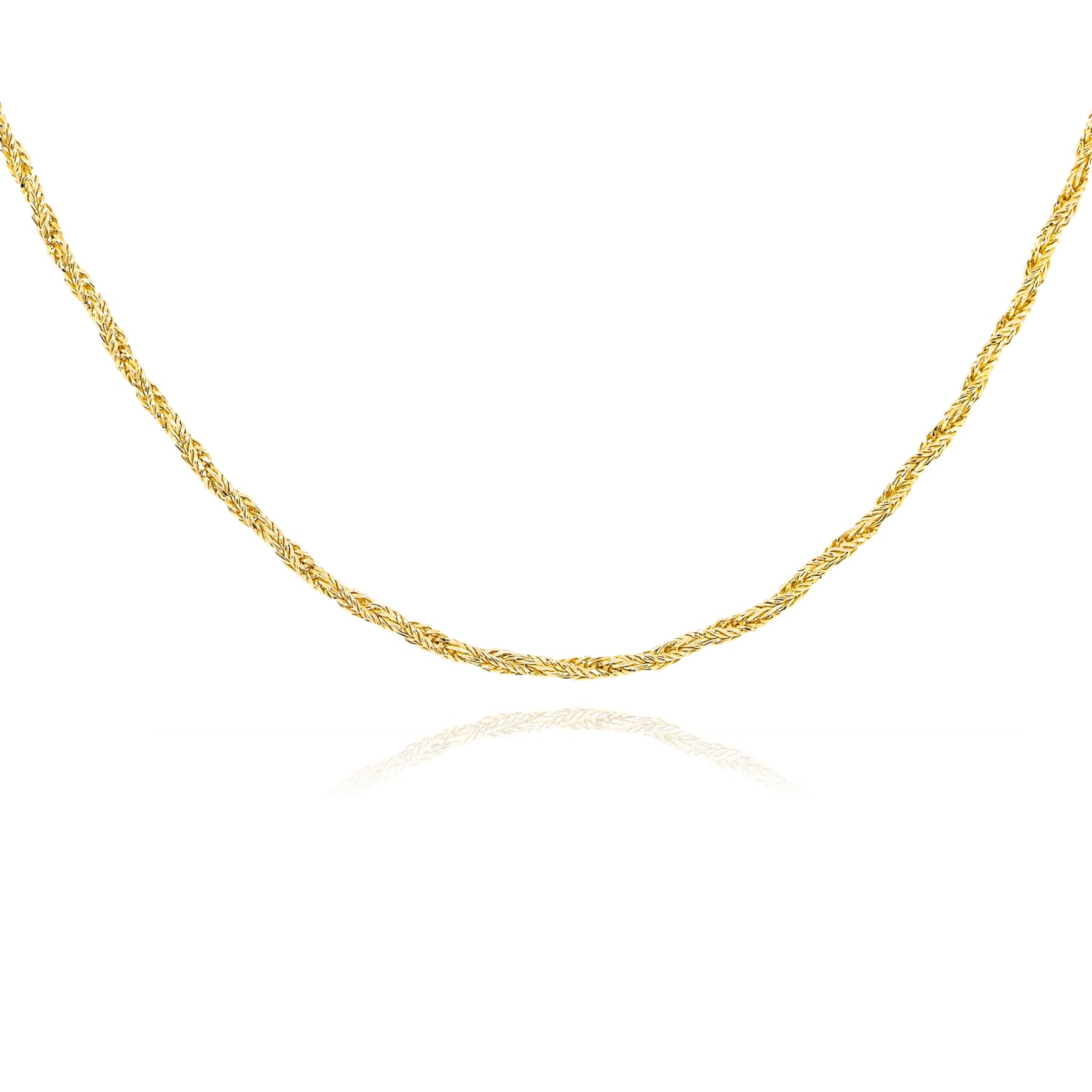 ESTATE 14K YELLOW GOLD ROPE CHAIN