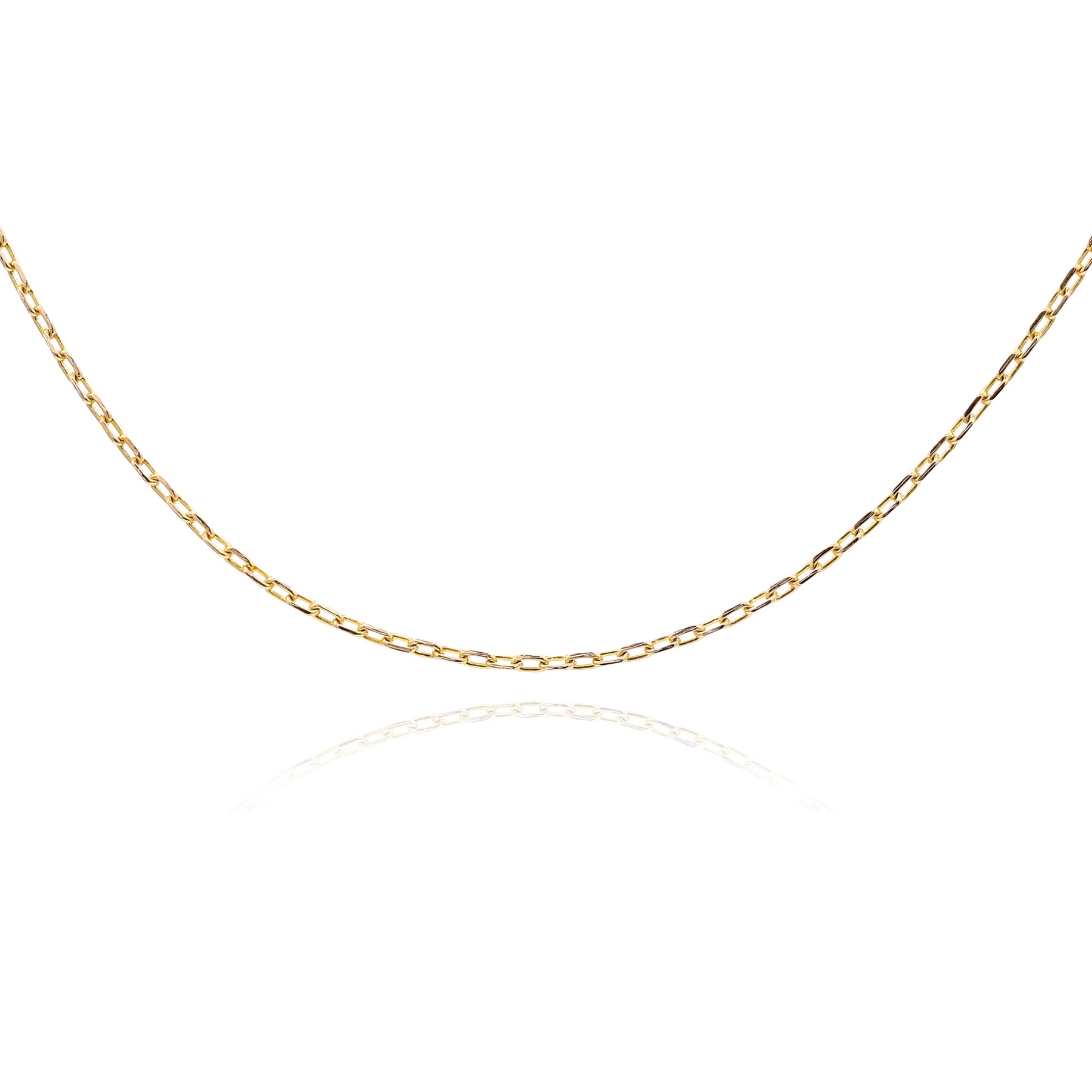 ESTATE 14K YELLOW GOLD CABLE CHAIN