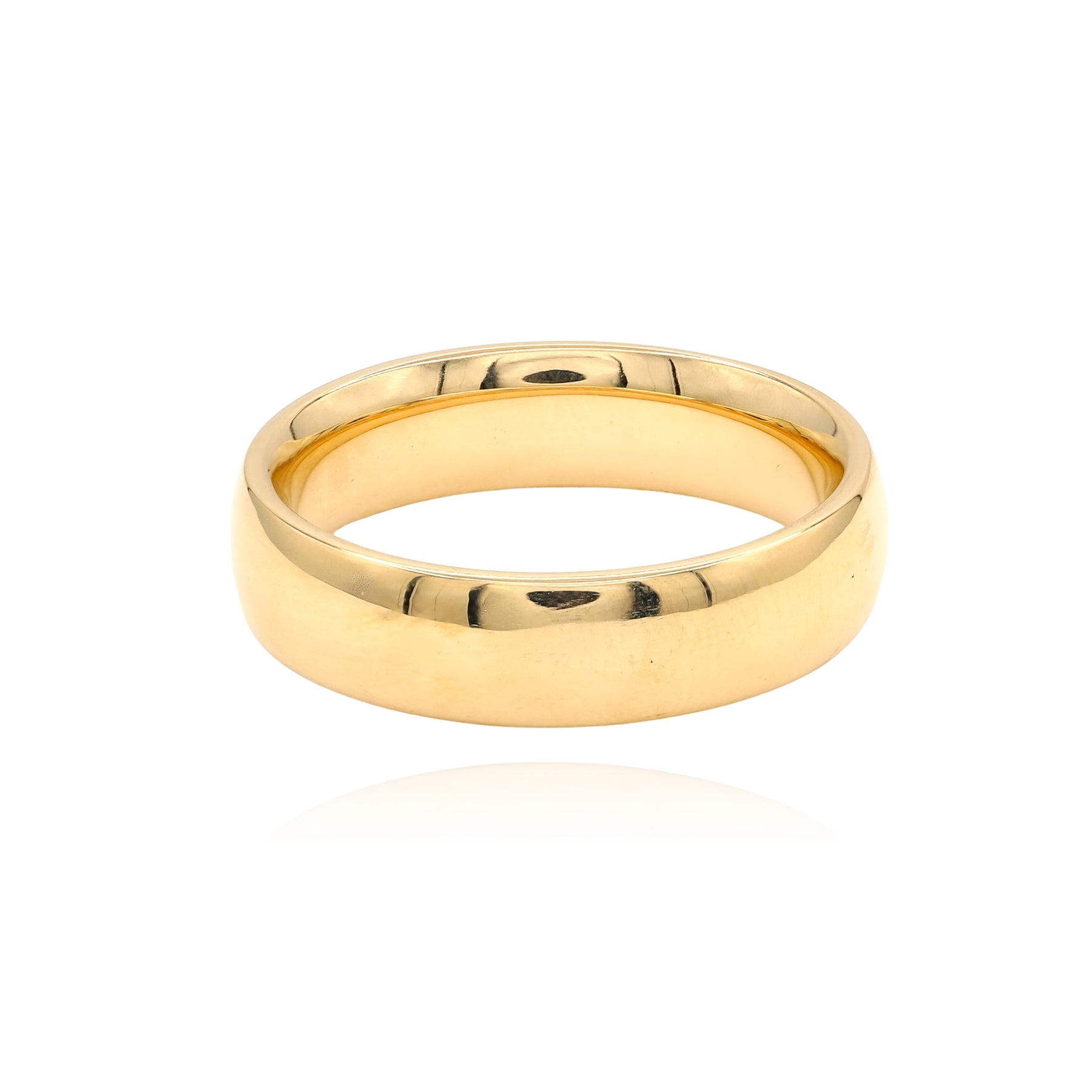 ESTATE 18K YELLOW GOLD WEDDING BAND