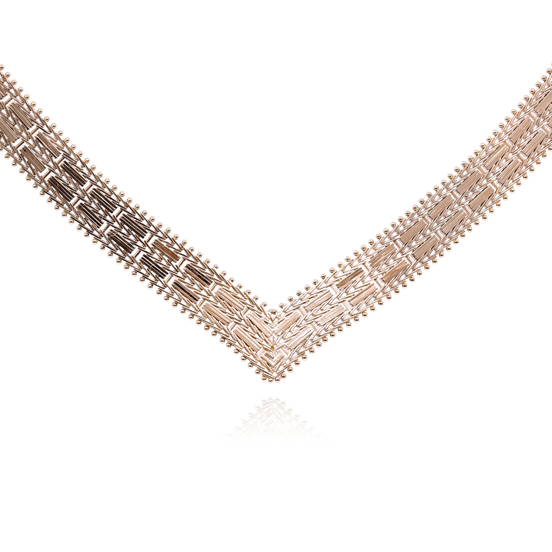 ESTATE 14K YELLOW GOLD TEXTURED &