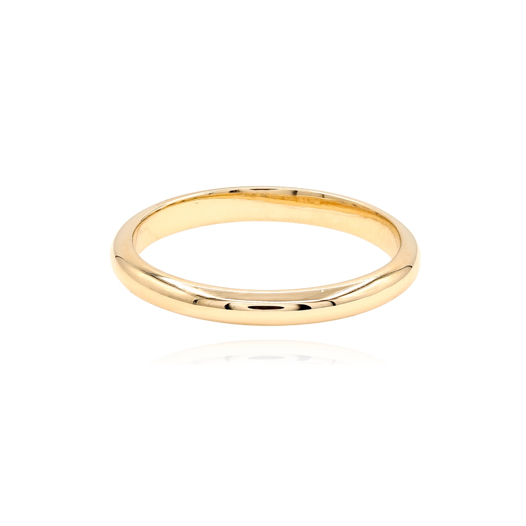 ESTATE 14K YELLOW GOLD BAND