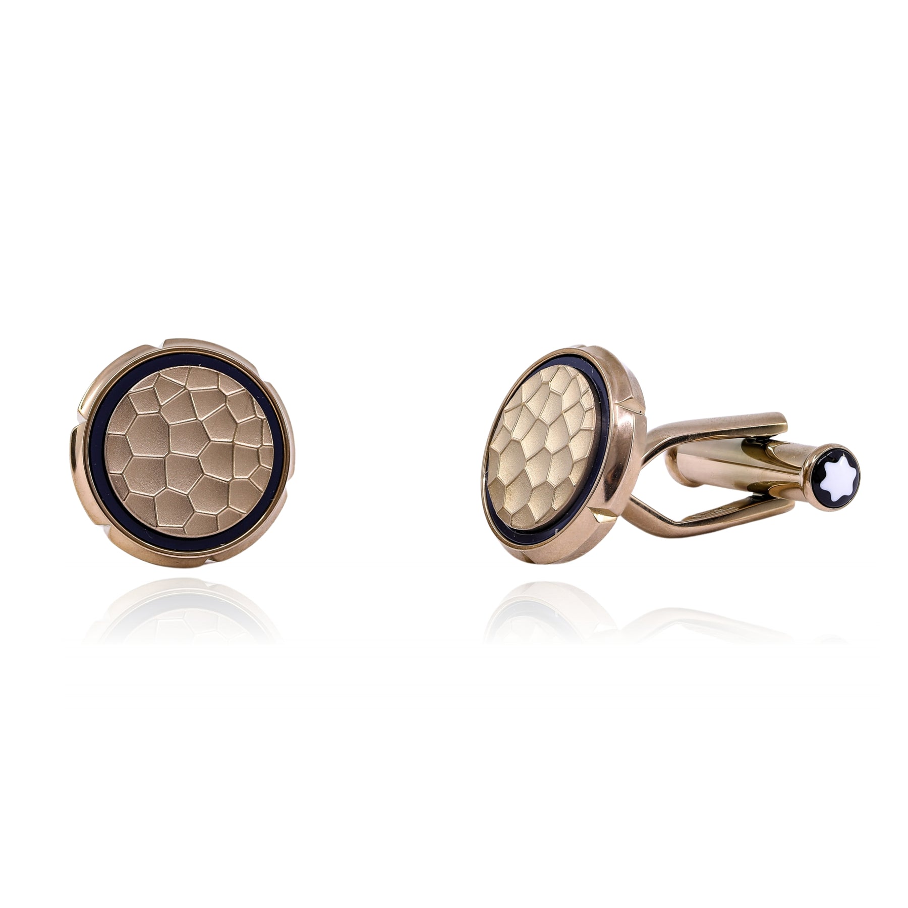 MONT BLANC MASTERS OF ART HOMAGE TO GUSTAZ KLIMT CUFFLINKS