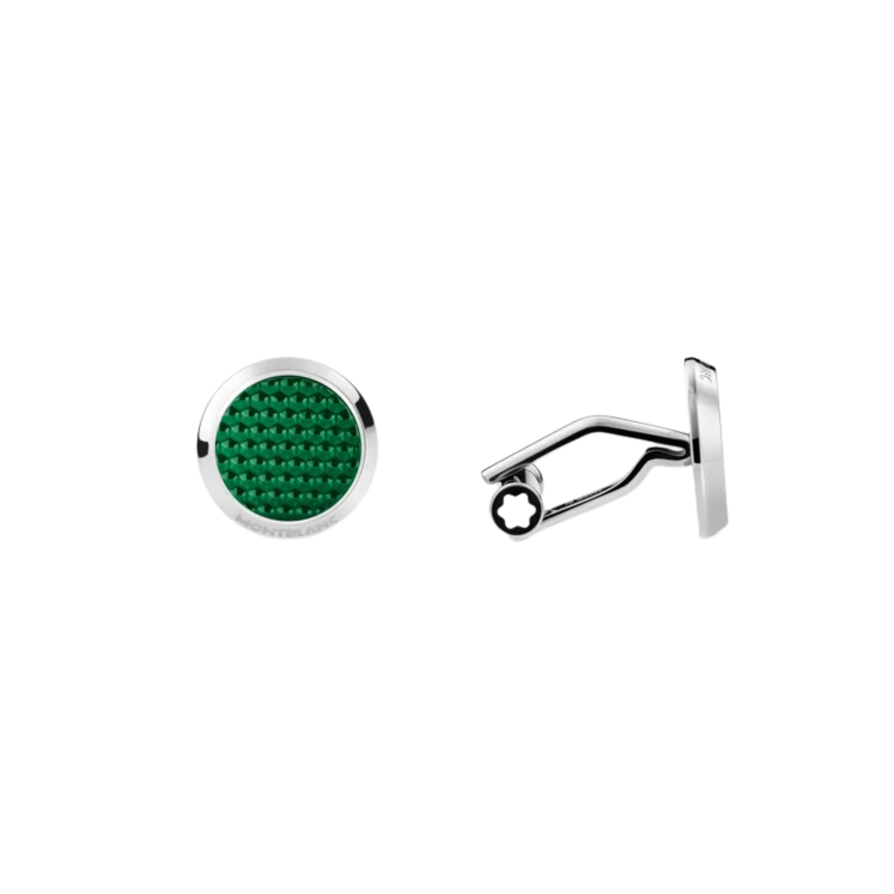 MONT BLANC MEISTERSTUCK GREEN CUFFLINKS  267-00775