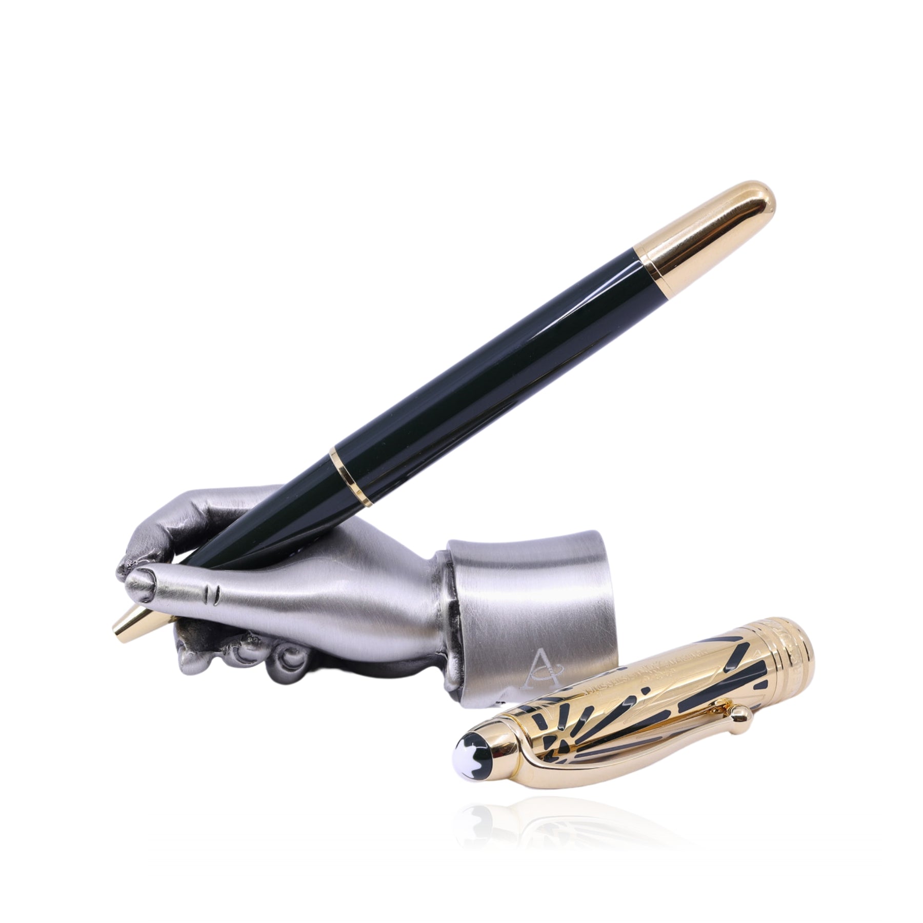 MONT BLANC MEISTERSTUCK THE ORIGIN COLLECTION DOUE GREEN ROLLERBALL PEN