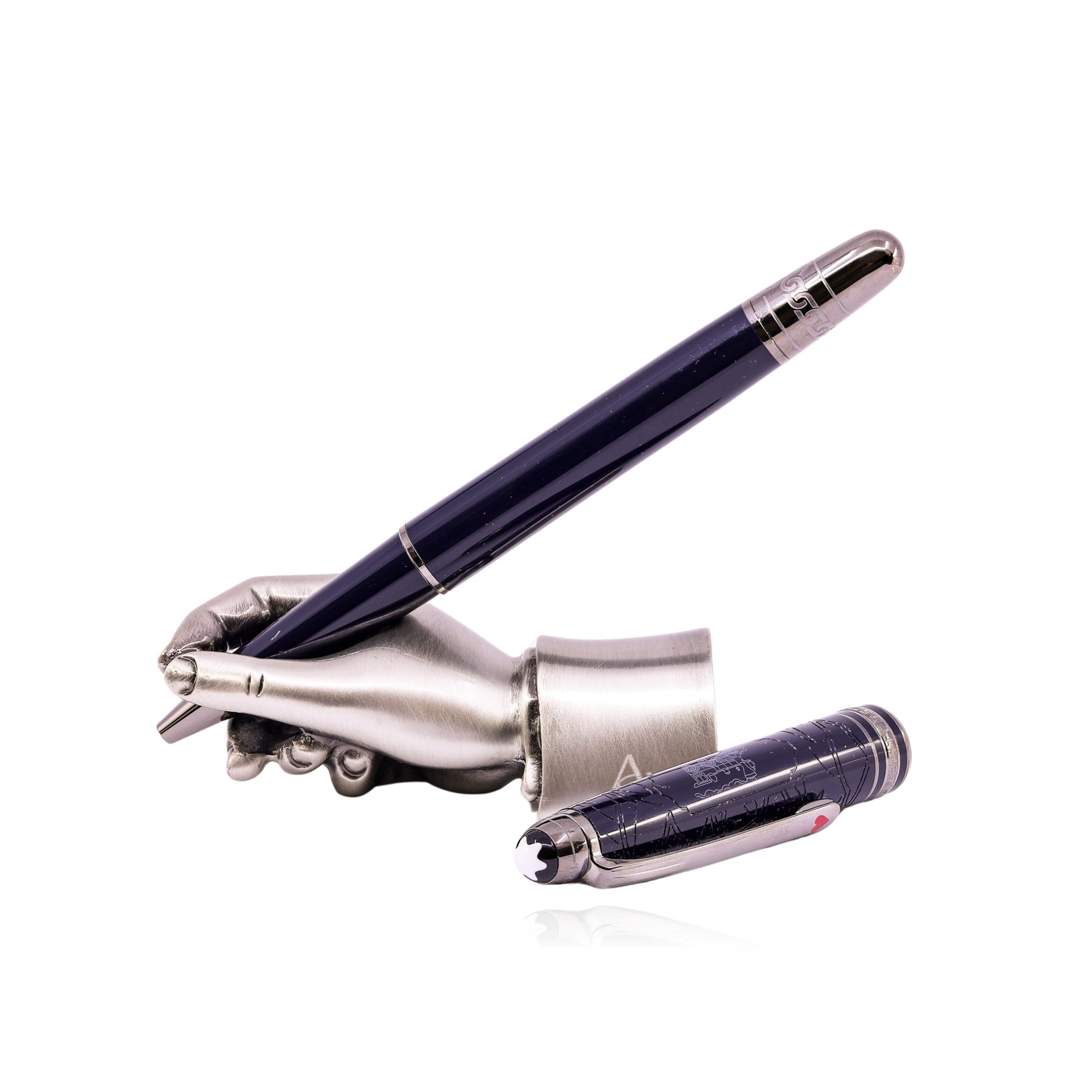 MONT BLANC MEISTERSTUCK AROUND THE WORLD IN 80 DAYS ROLLERBALL PEN