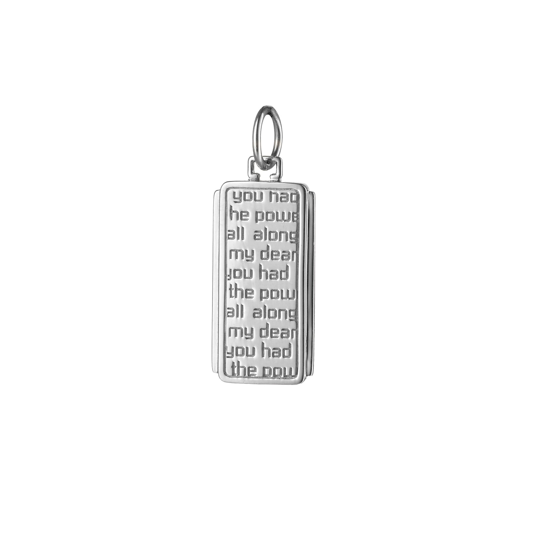 MONICA RICH KOSANN STERLING SILVER DOROTHY CHARM