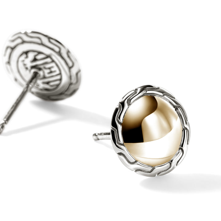JOHN HARDY ESSENTIAL STERLING SILVER AND 14K YELLOW GOLD TWO