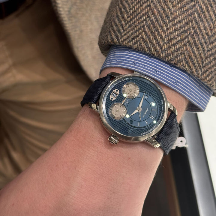 43MM MONTBLANC STAR LEGACY NICOLAS RIEUSSEC AUTOMATIC CHRONOGRAPH WATC