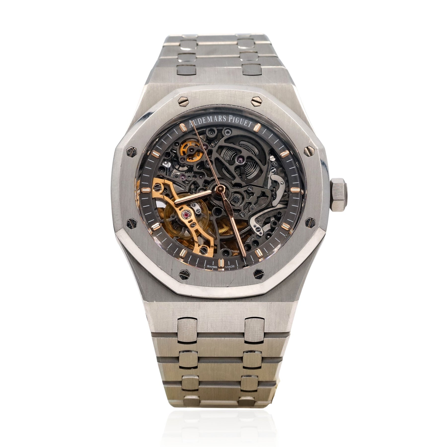 PRE-OWNED 2023 41MM AUDEMARS PIGUET ROYAL OAK DOUBLE BALANCE WHEEL OPENWORK WATCH