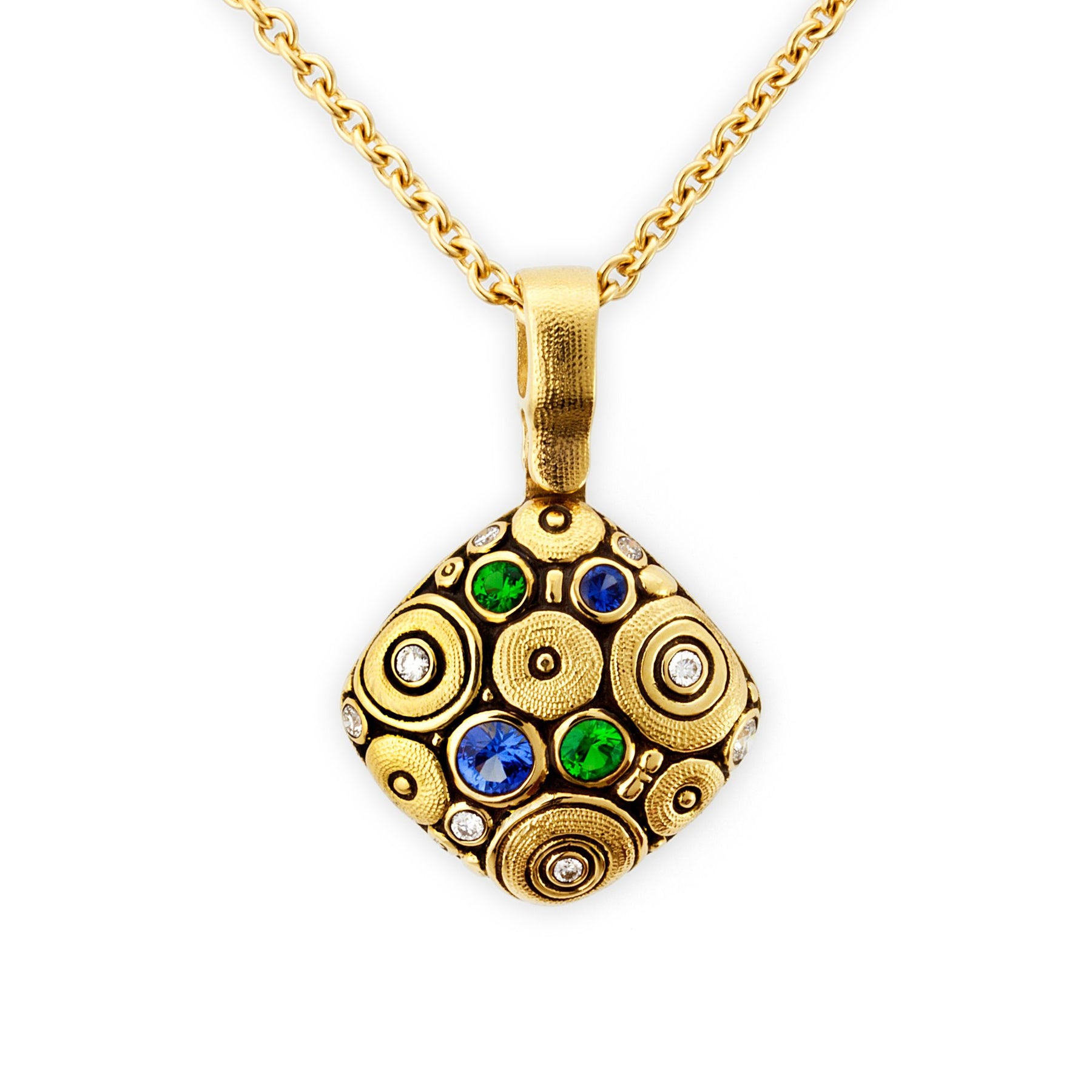 ALEX SEPKUS 18K YELLOW GOLD &