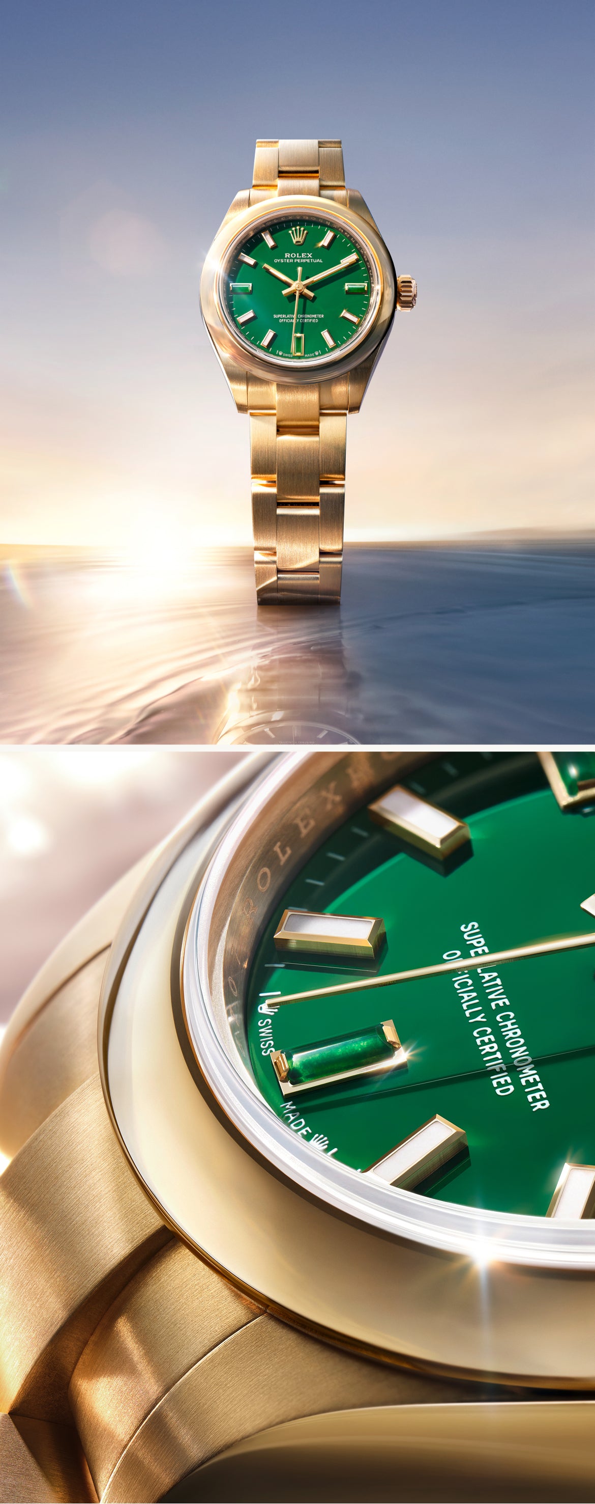 rolex new oyster perpetual 28 & 34 watches 2026 - henne jewelers