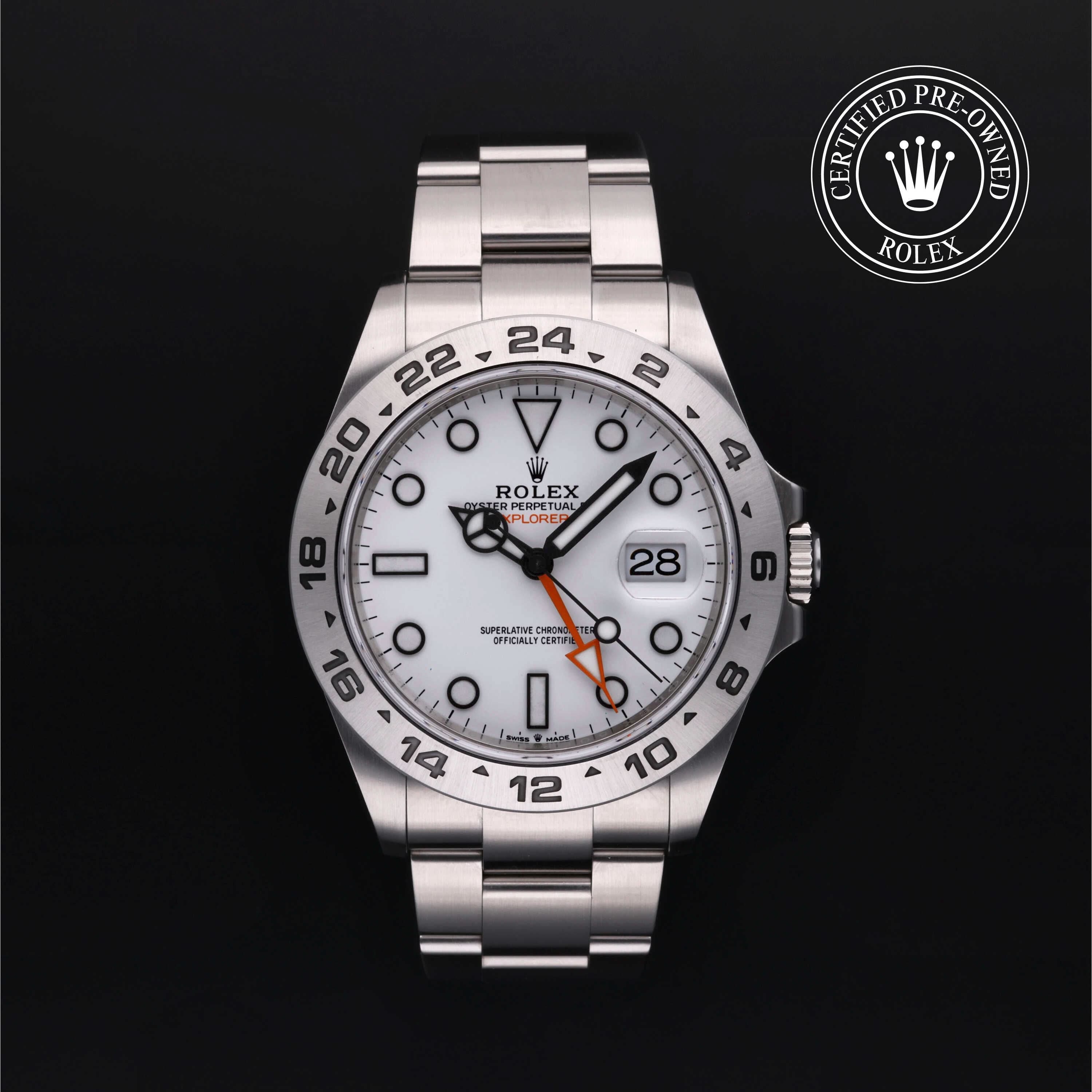 Rolex Certified Pre-Owned Explorer II at Henne Jewelers