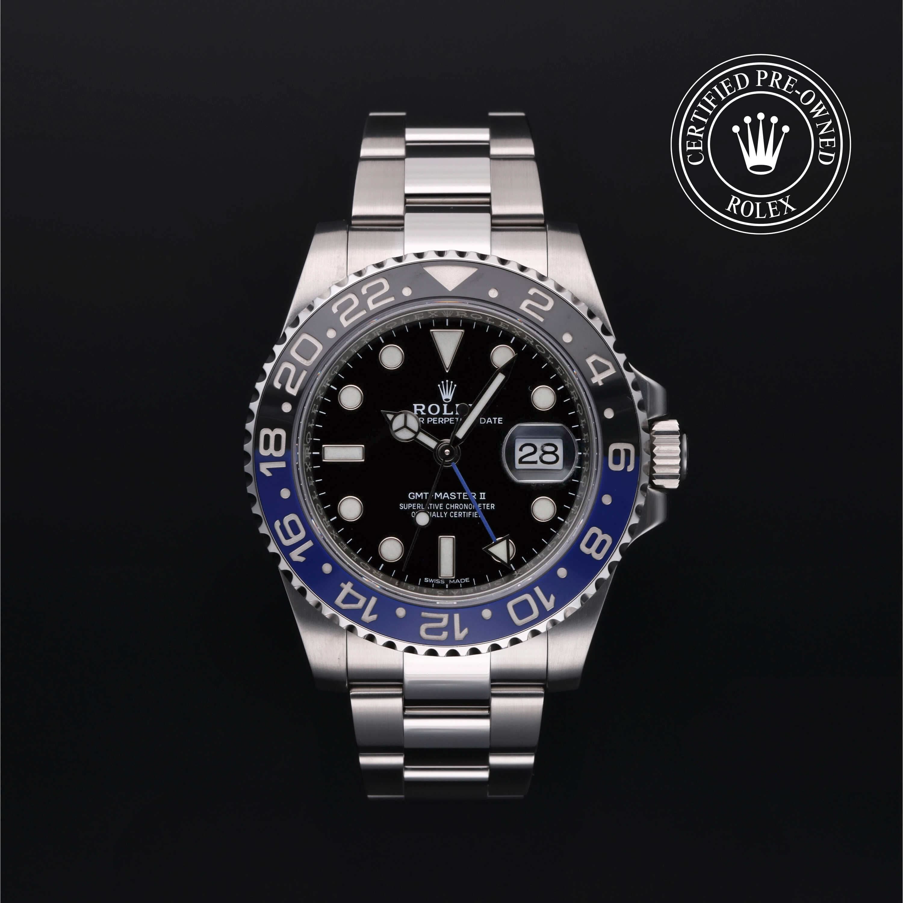 Rolex Certified Pre-Owned GMT-Master II at Henne Jewelers 116710BLNR