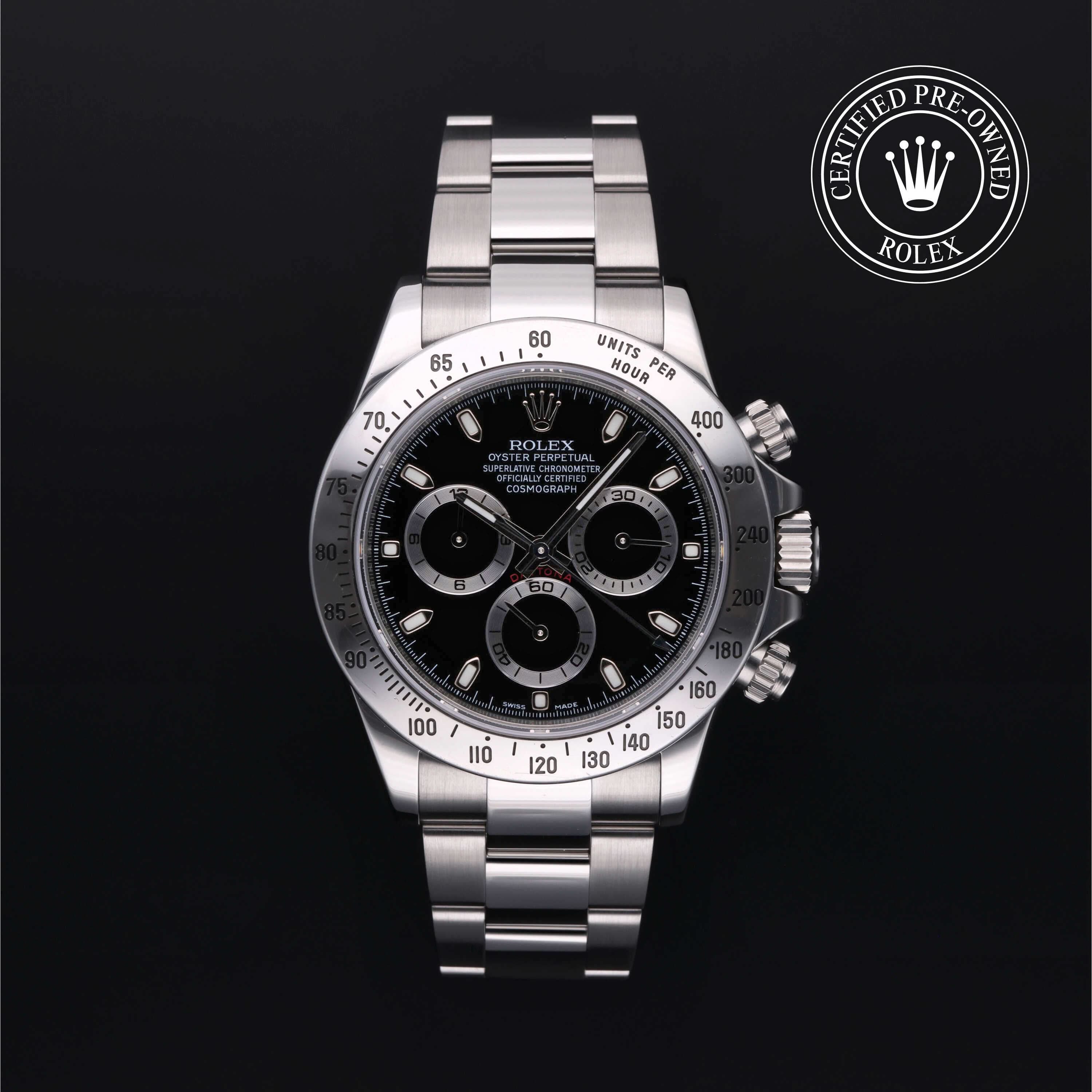 Rolex Certified Pre-Owned Cosmograph Daytona in Steel at Henne Jewelers