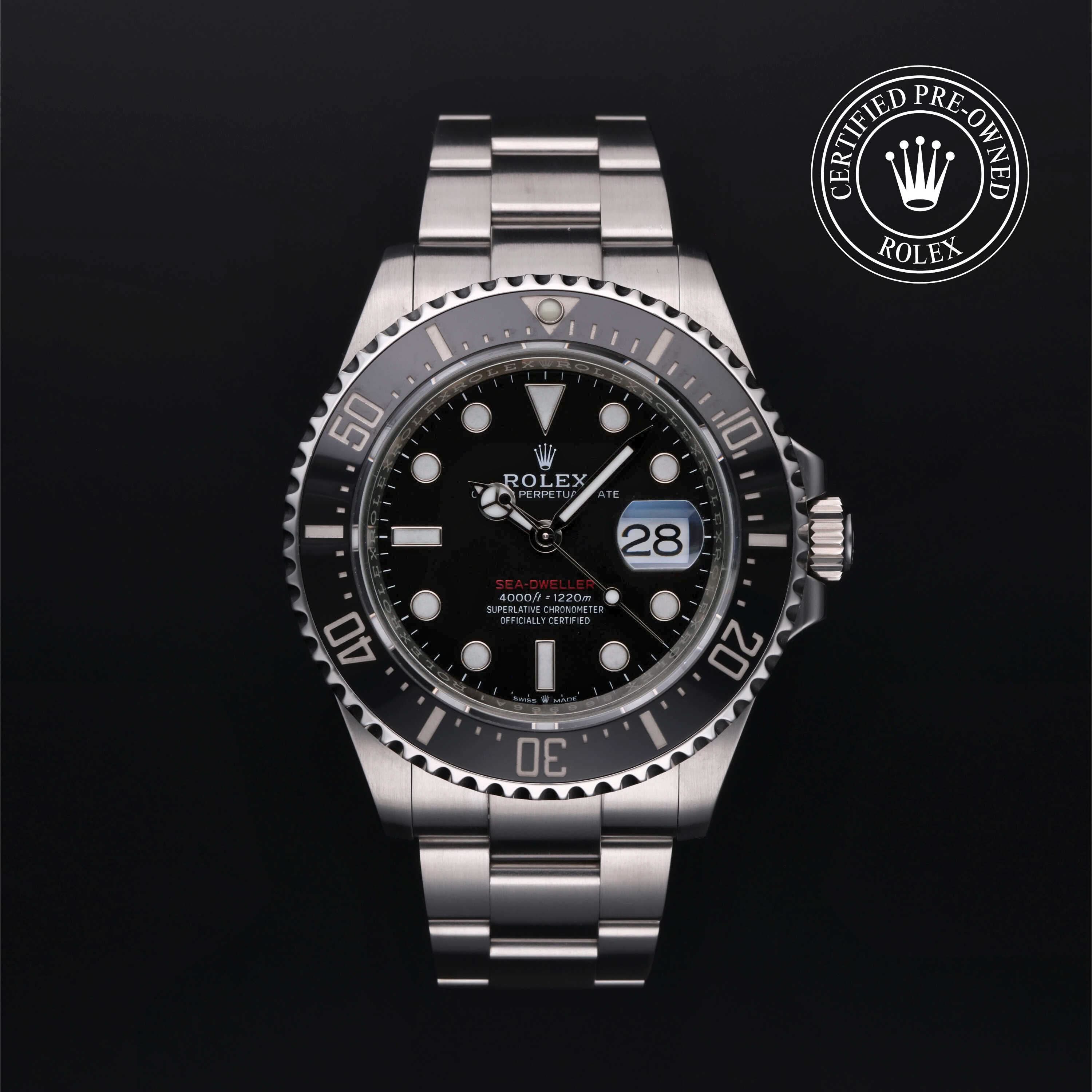 Rolex Certified Pre-Owned Sea-Dweller at Henne Jewelers 126600